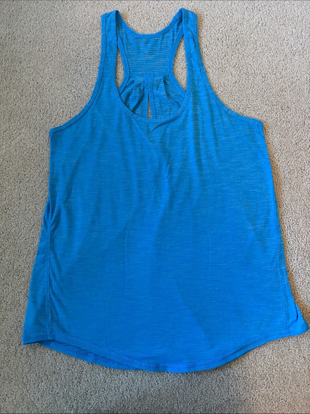 Lulu Lemon Blue Racerback Tank Top - Women